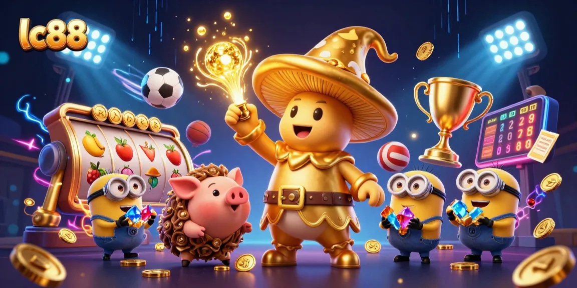 Experience the excitement of lc88 with dazzling jackpots and winning strategies in a vibrant casino scene.