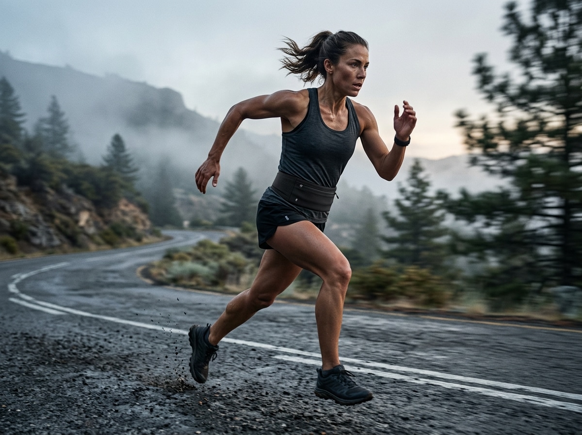 Marathon Running Belt with Comfortable Performance Fit