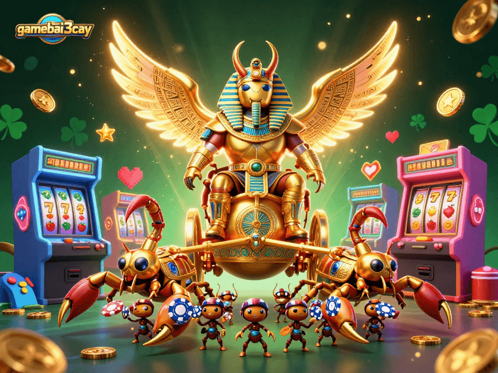 Engage with gamebai3cay's exhilarating casino experience with animated characters and vibrant gameplay.