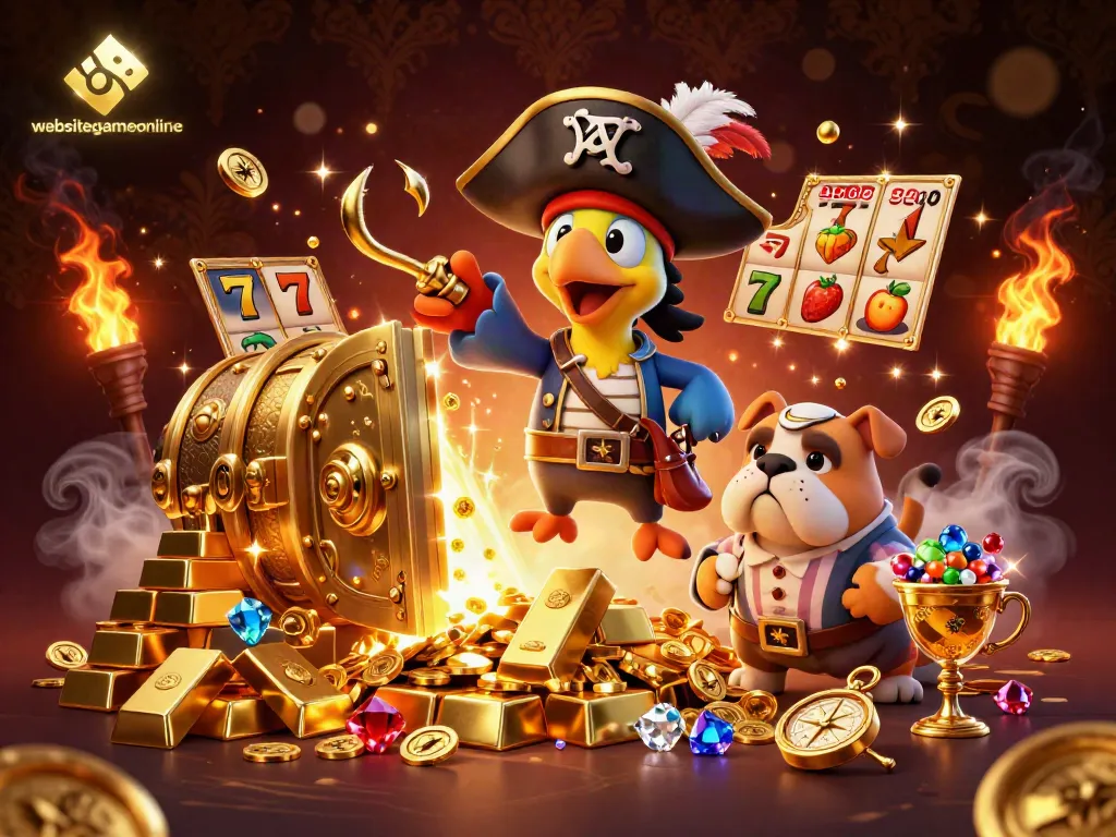 Play thrilling games on websitegameonline with vibrant golden treasures and adventure.