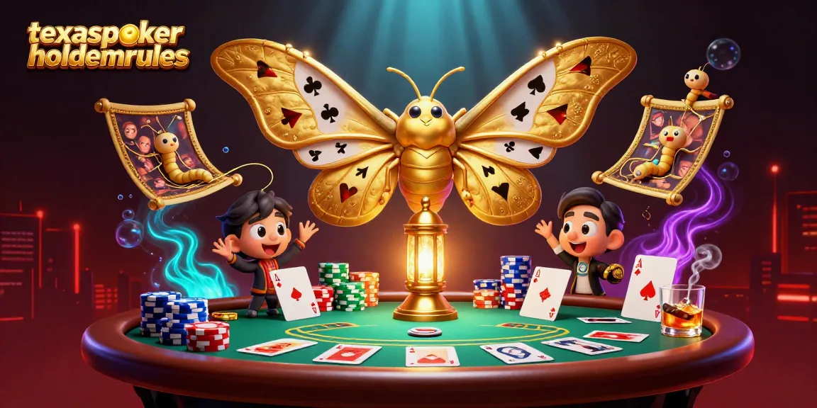 Engage in intense Texas Poker action with the texaspokerholdemrules illustrated scene of vibrant gameplay.