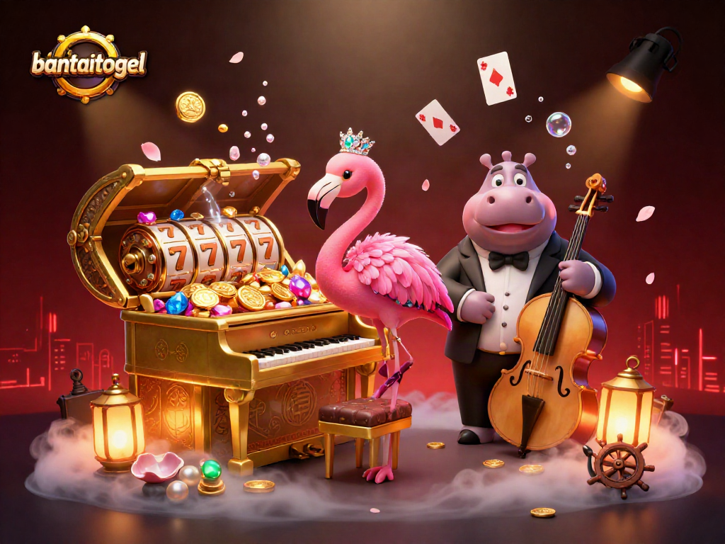 bantaitogel menghadirkan pengalaman kasino dengan penyanyi flamingo dan hippo, penuh kemewahan
