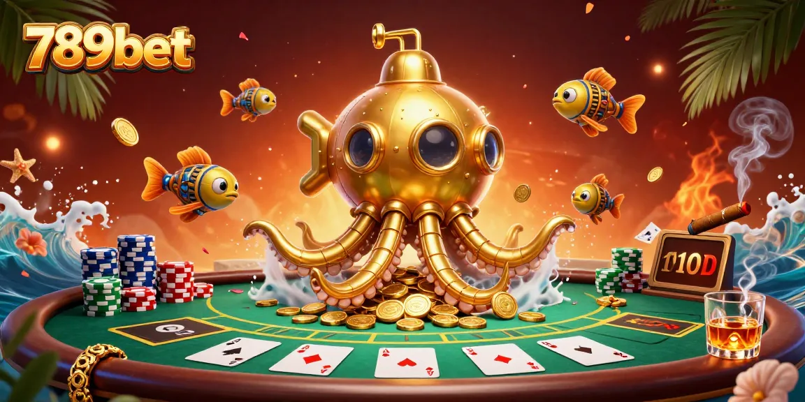 Engage with 789bet excitement in an ultra-detailed 3D casino scene featuring vibrant poker elements.