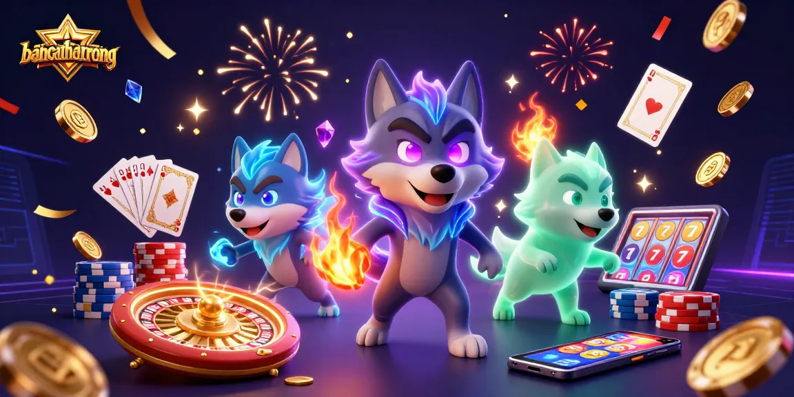 bancathanrong powers up around vibrant golden coins and a spectacular roulette wheel.