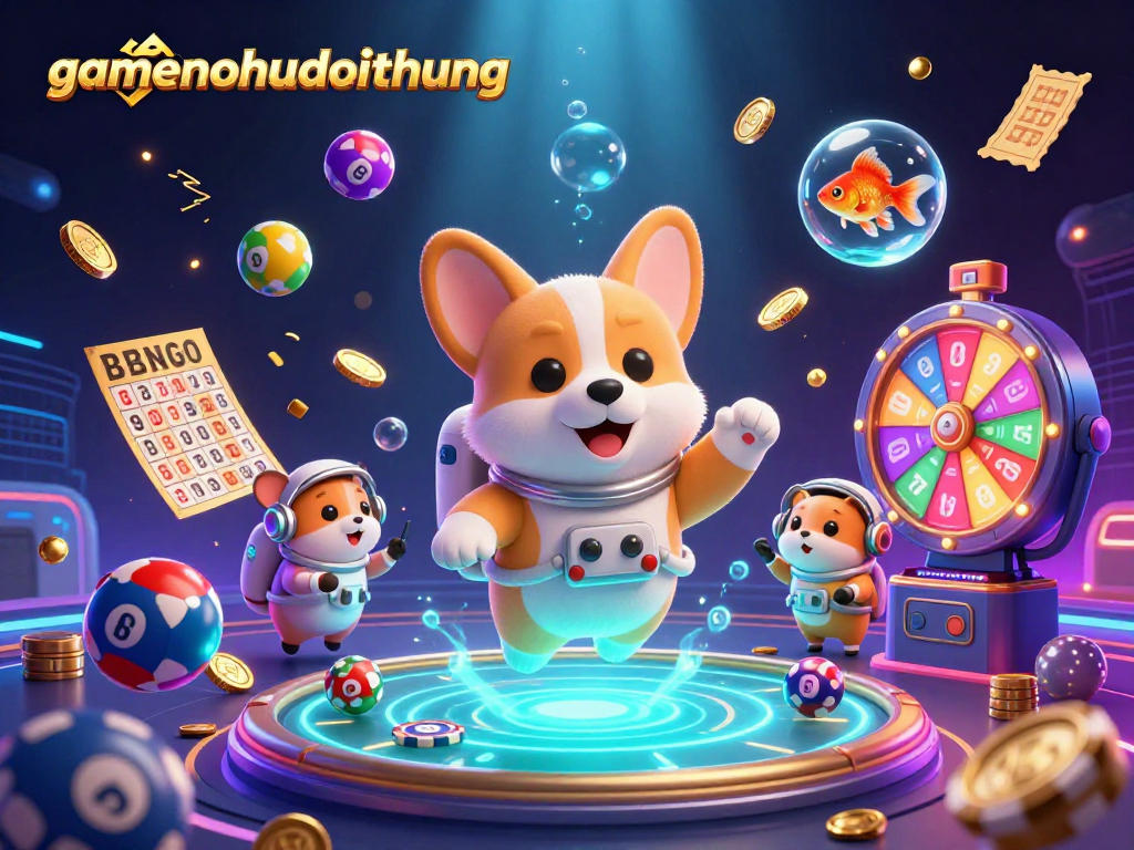 Experience the thrill of gamenohudoithuong at a vibrant space station casino.
