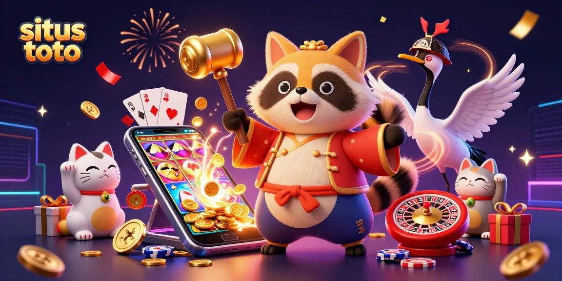 Spin the reels at situs toto and enjoy dynamic slot games with lively 3D characters.