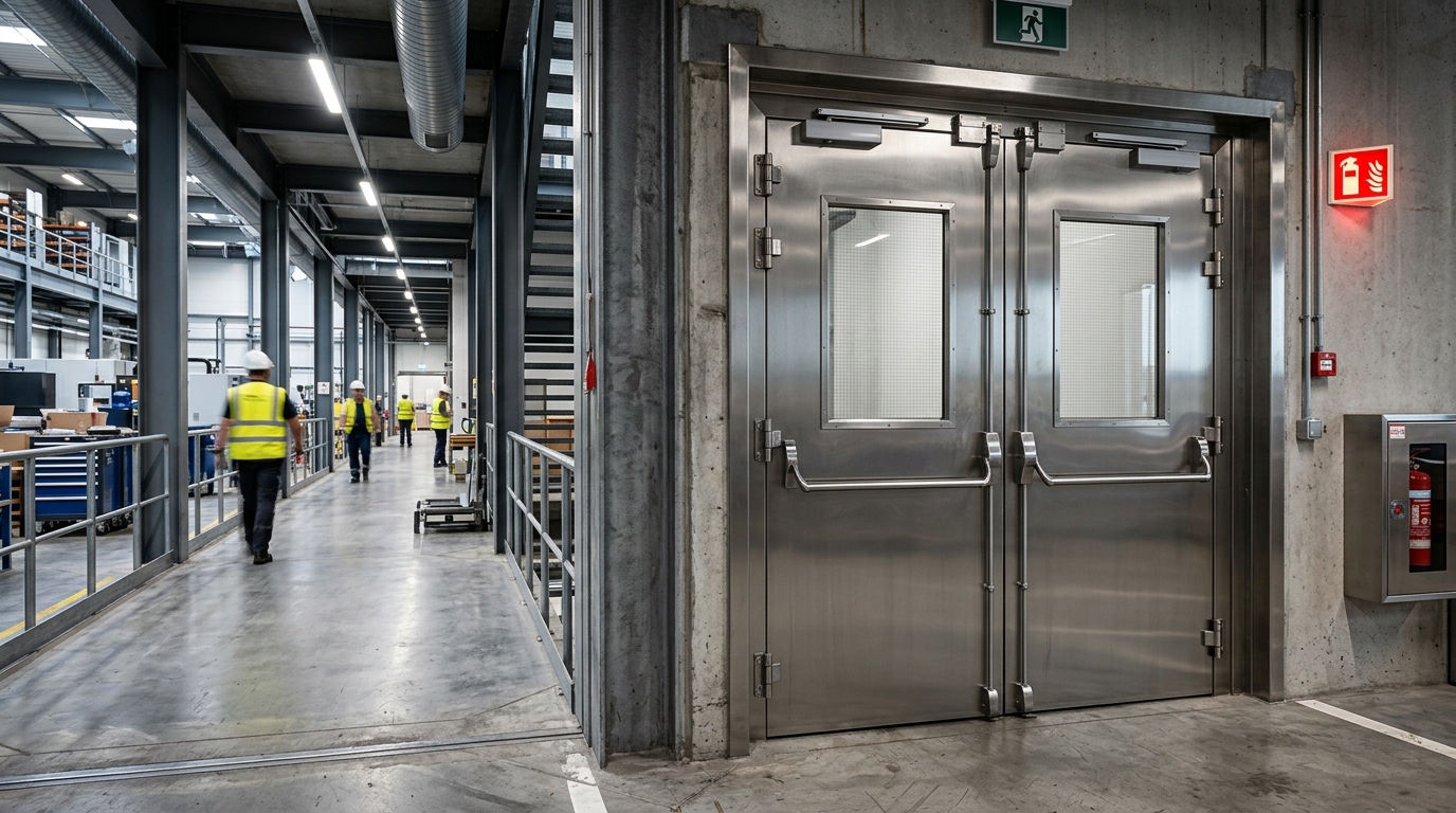Premium Emergency Door Solutions for Contemporary Facilities | MODERN STREET Solutions