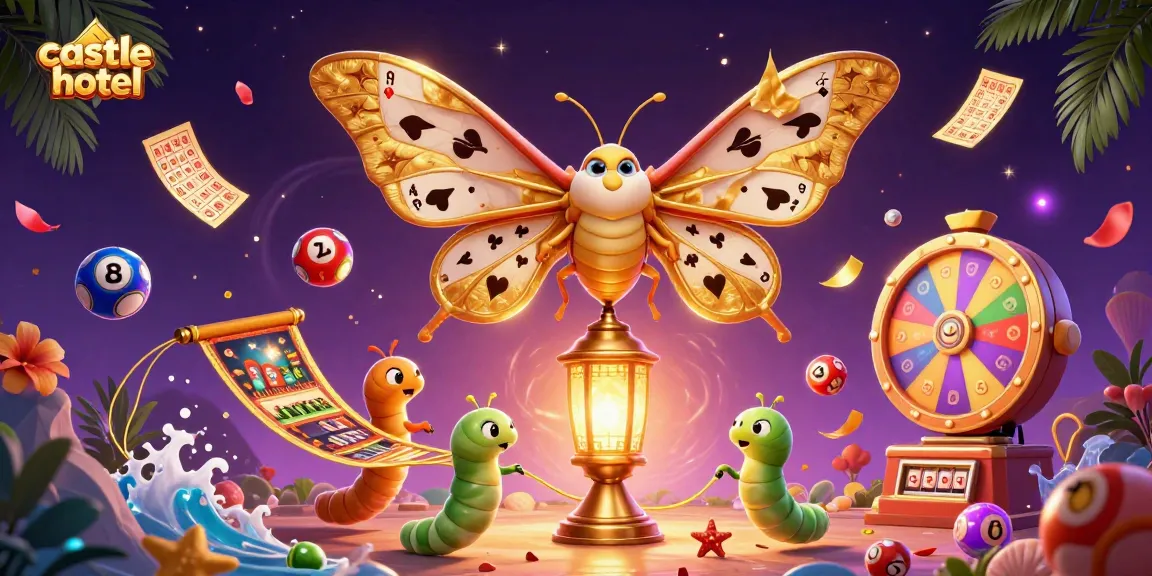 Engage in exciting casino games at castlehotel with exquisite moths and vibrant lottery elements.