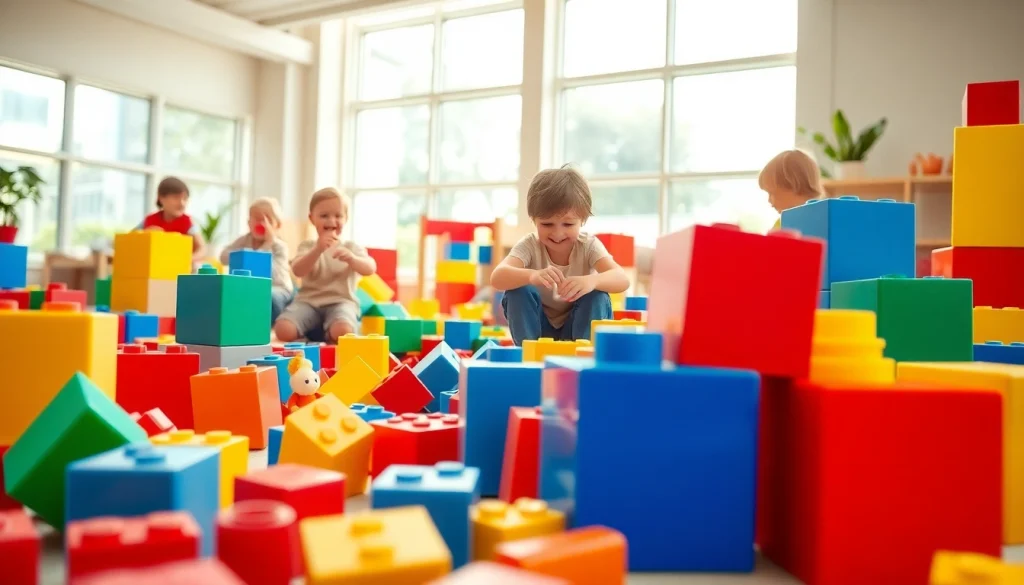 Engaging Indoor Adventures with Giant Building Blocks for Kids