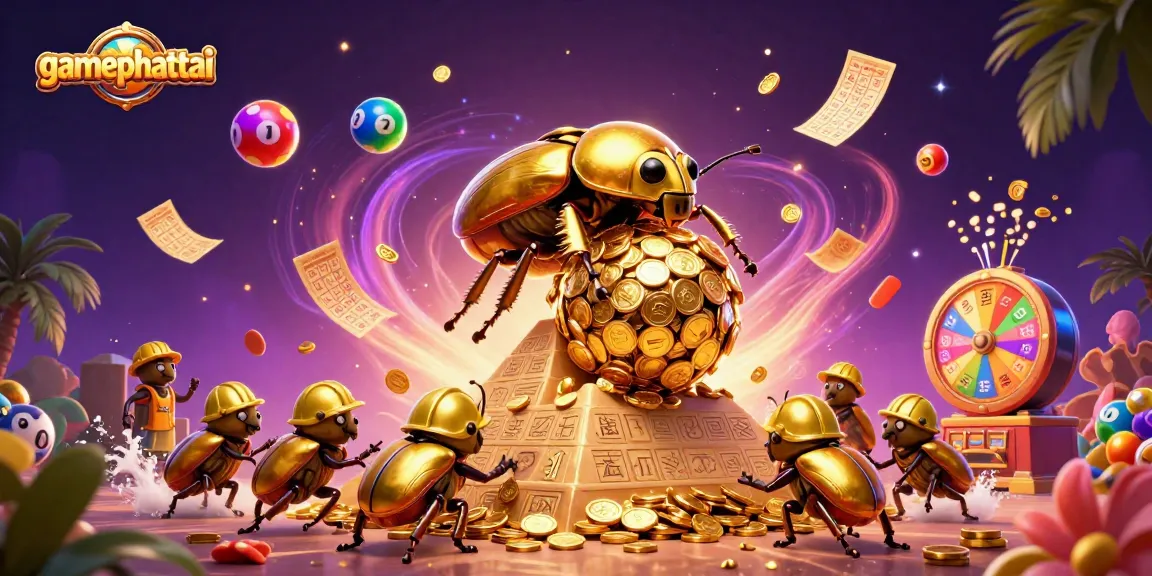 Experience the excitement of gamephattai with vibrant characters and dynamic casino elements in action.
