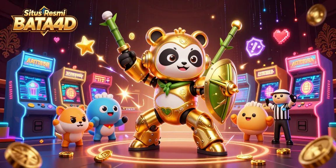 Experience gameplay excitement at Situs Resmi BATA4D with vibrant gaming action and colorful casino elements.