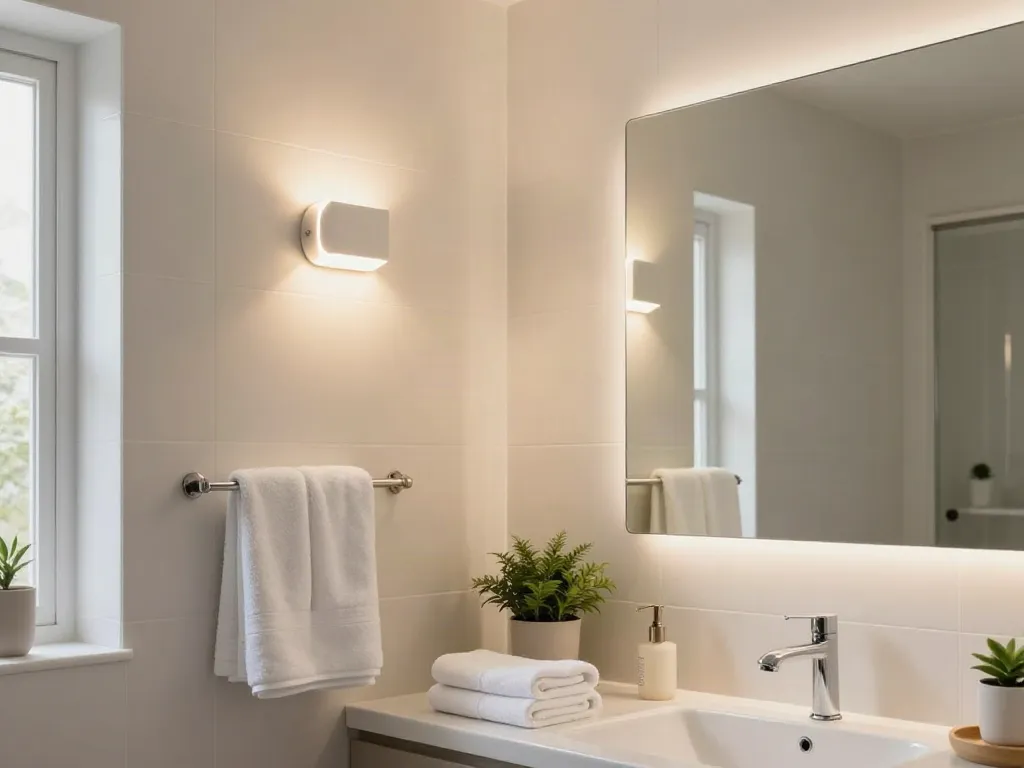 Aplice LED baie pentru iluminat modern, servicii profesionale oferite de furnizori locali de încredere.