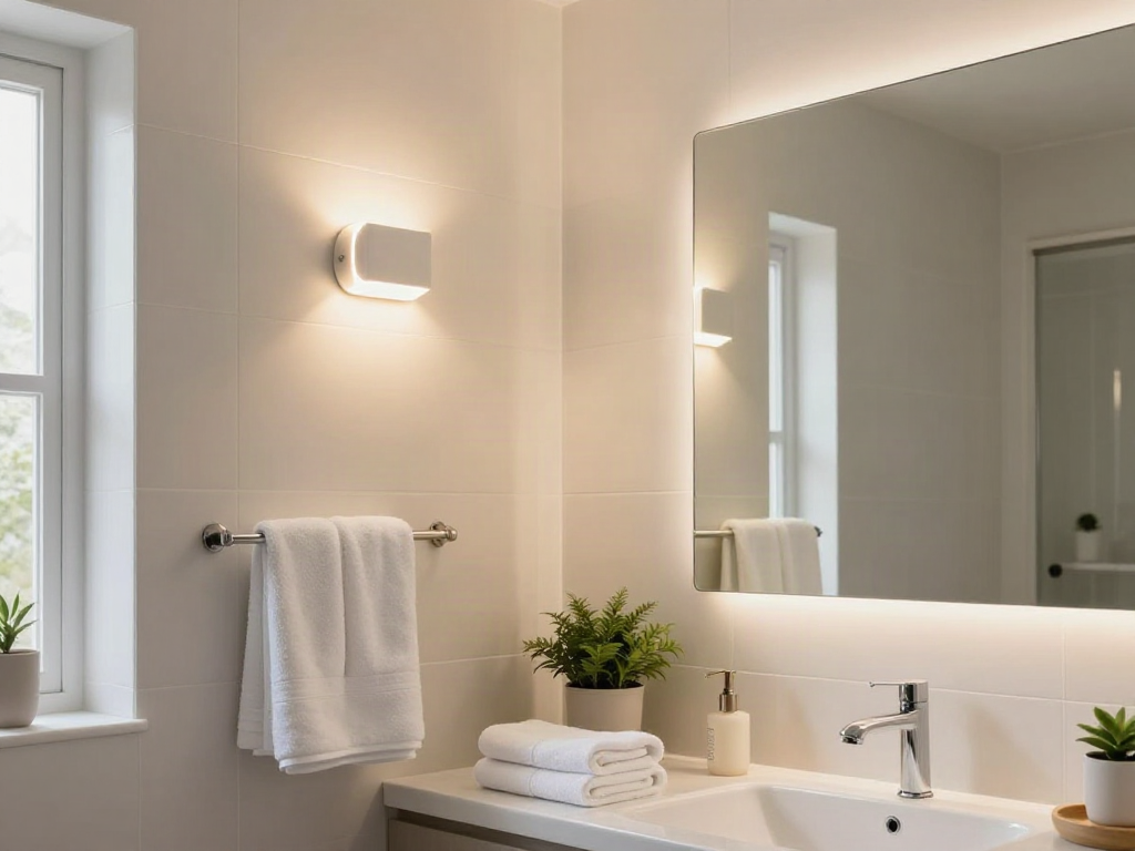 Aplice LED baie pentru iluminat modern, servicii profesionale oferite de furnizori locali de încredere.