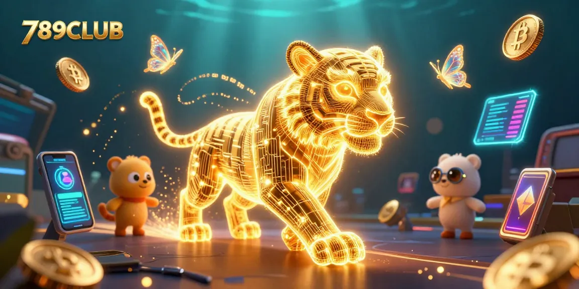 Experience thrilling gameplay at 789CLUB with vibrant 3D casino elements and golden tiger energy.