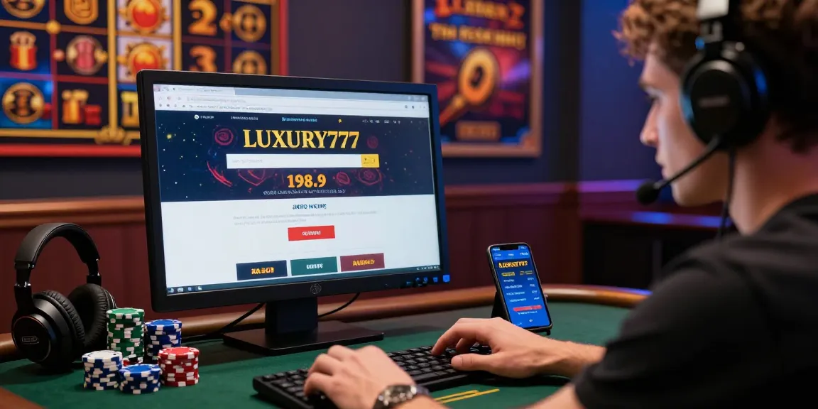 Proses Cara Login LUXURY777 di platform kasino online dengan nuansa perjudian yang menggugah semangat.