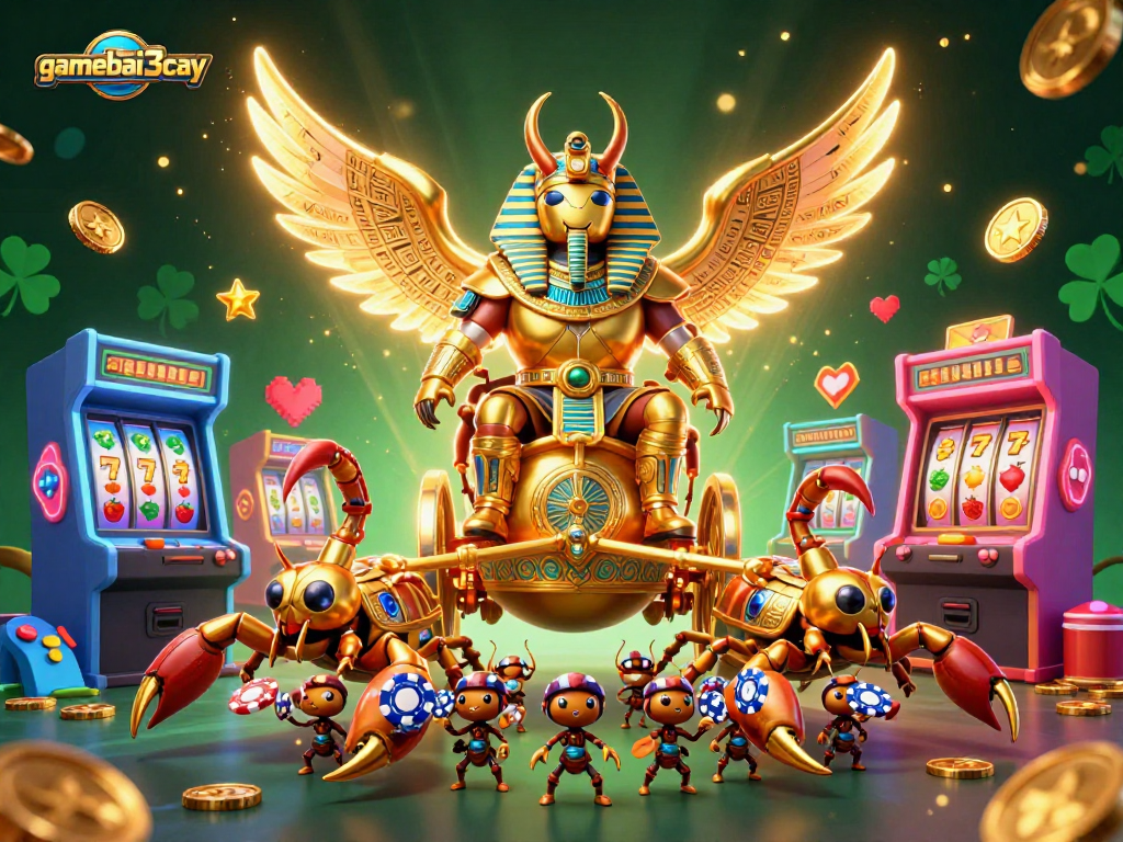 Engage with gamebai3cay's exhilarating casino experience with animated characters and vibrant gameplay.