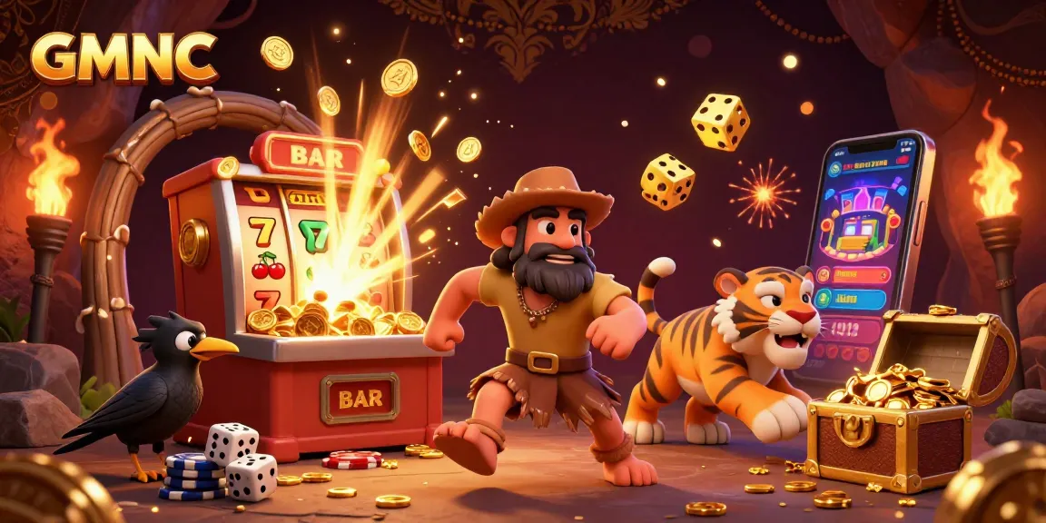 Join the fun at GMNC's prehistoric casino with thrilling jackpot excitement.