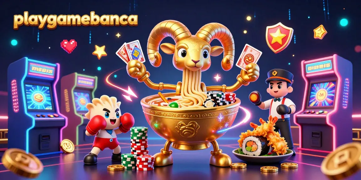 Engage with playgamebanca's vibrant casino action featuring animated characters in a lively gaming scene.