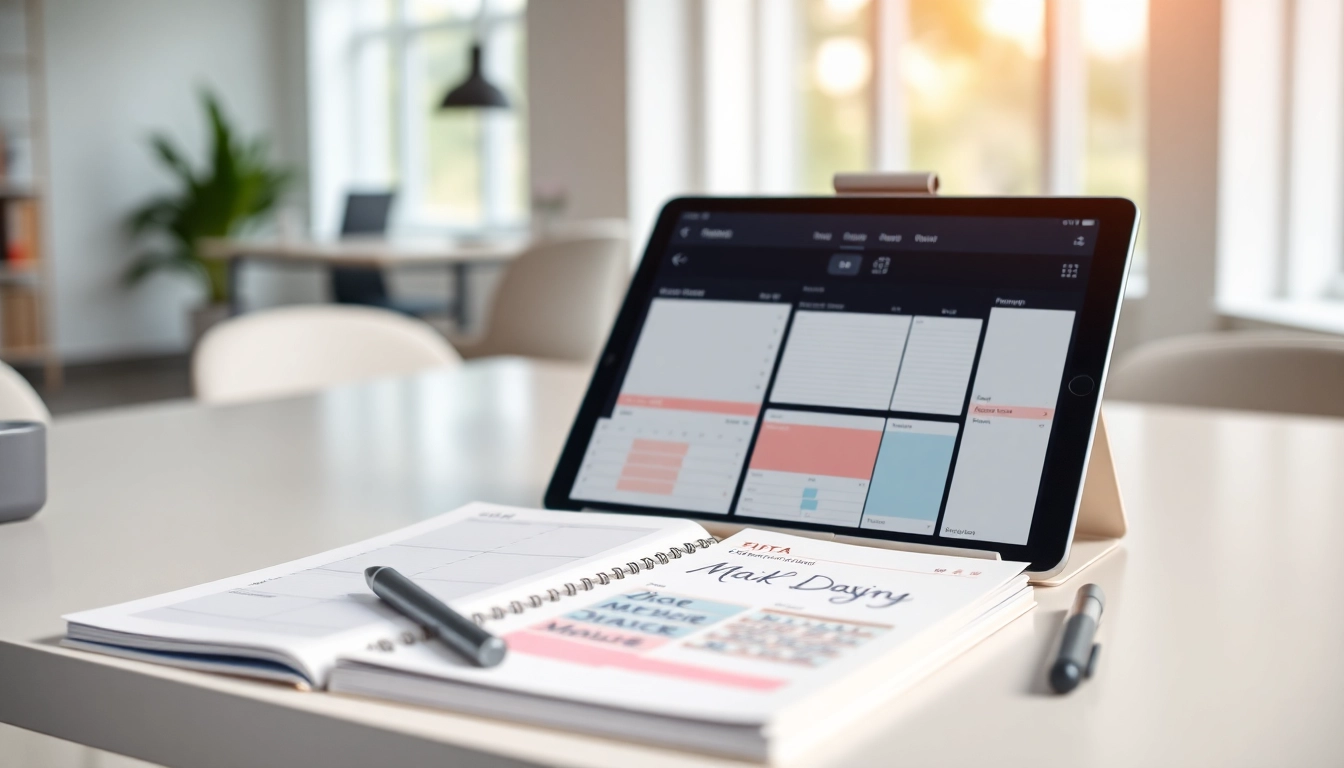 Create engaging digital planners for iPad featuring modern designs and colorful layouts to enhance productivity.