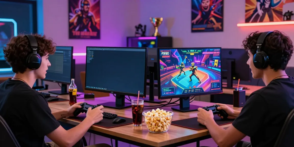Excited players engaging in PG SLOT gameplay in a vibrant gaming lounge.