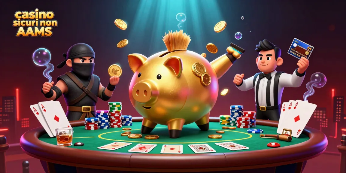 Gioca nei casino sicuri non AAMS con l'illustrazione di personaggi vibranti e dettagli ricchi.