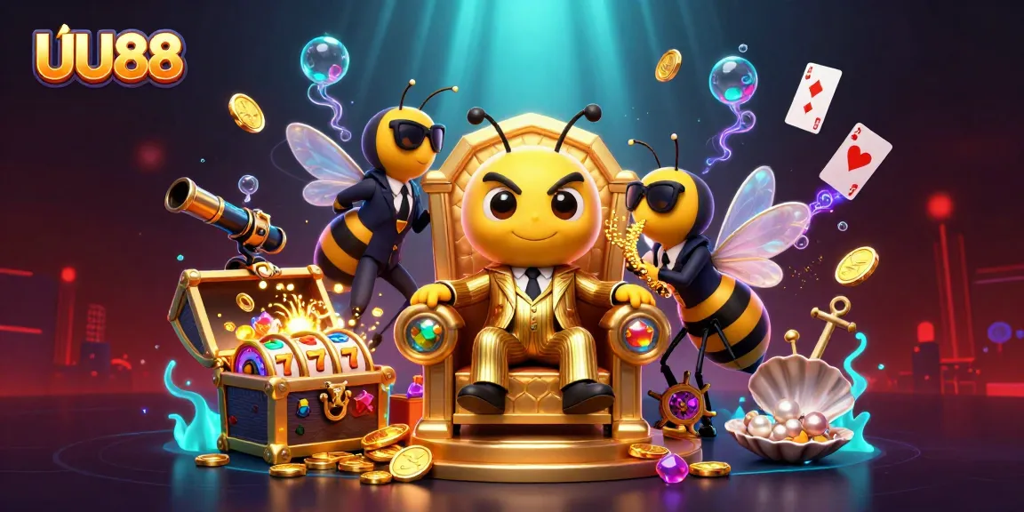 Experience thrilling gameplay at UU88 with vibrant casino elements and dynamic characters.