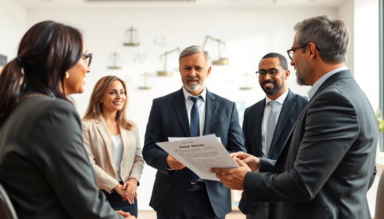Understanding Power of Attorney with a lawyer explaining important legal documents.