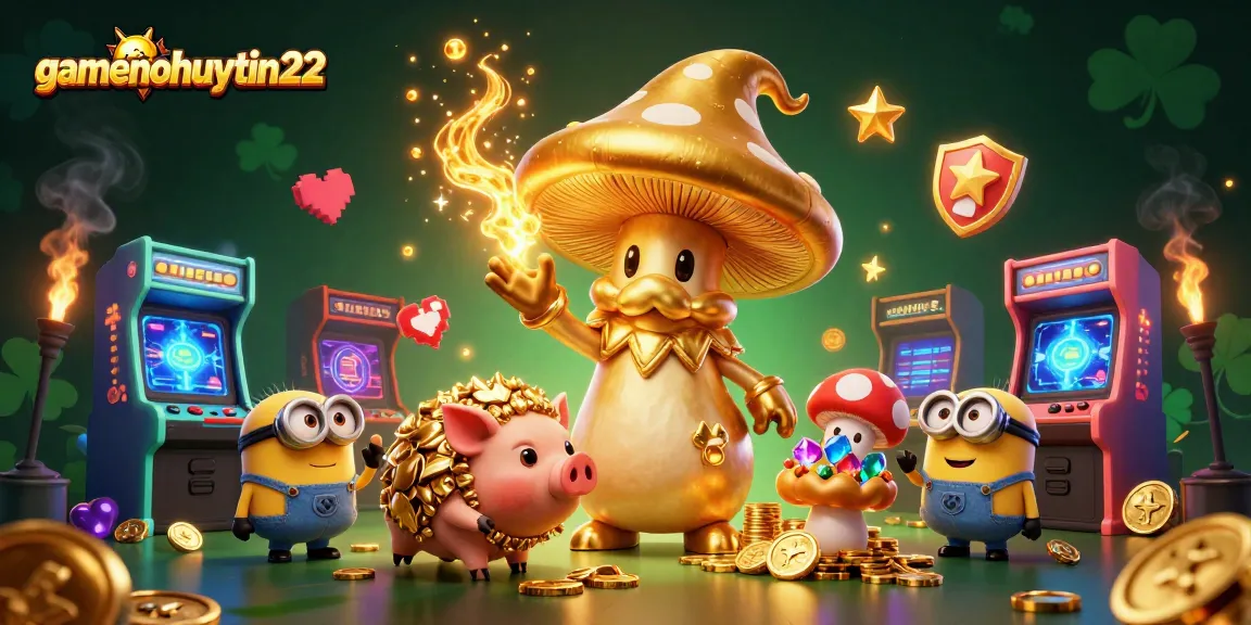 Experience winning strategies with gamenohuuytin22 through this vibrant casino-themed illustration.