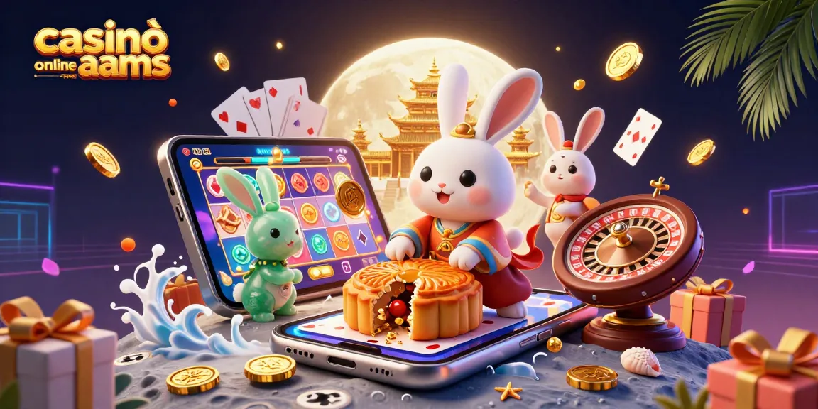Vinci nel casinò online non AAMS con il coniglio della luna che gioca e vince!