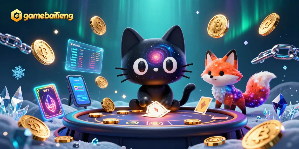 Experience thrilling gameplay with gamebailieng at a cosmic casino table featuring unique characters.