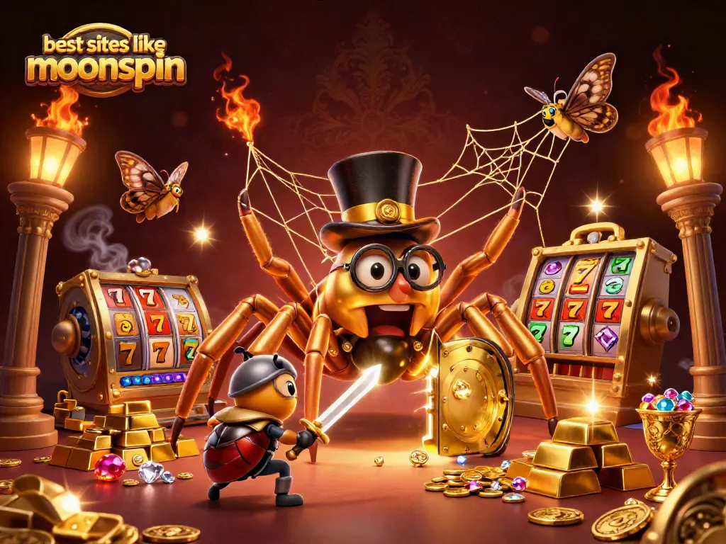 Engage with the best sites like moonspin while winning with immersive slot experiences and vibrant golden visuals.