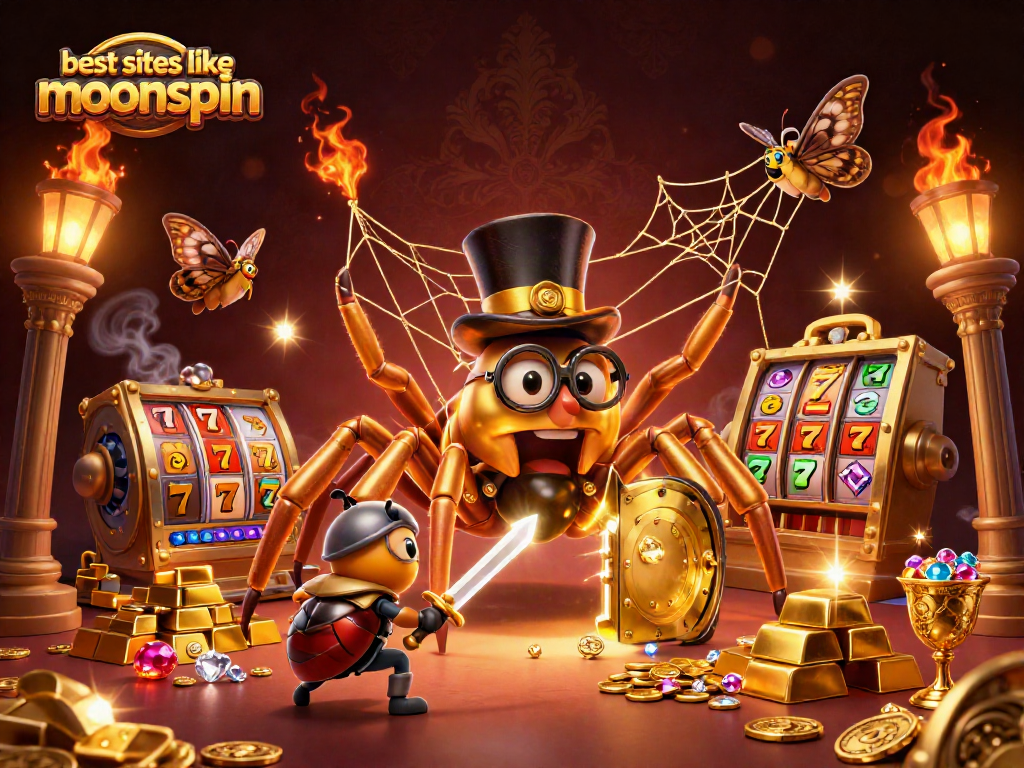 Engage with the best sites like moonspin while winning with immersive slot experiences and vibrant golden visuals.