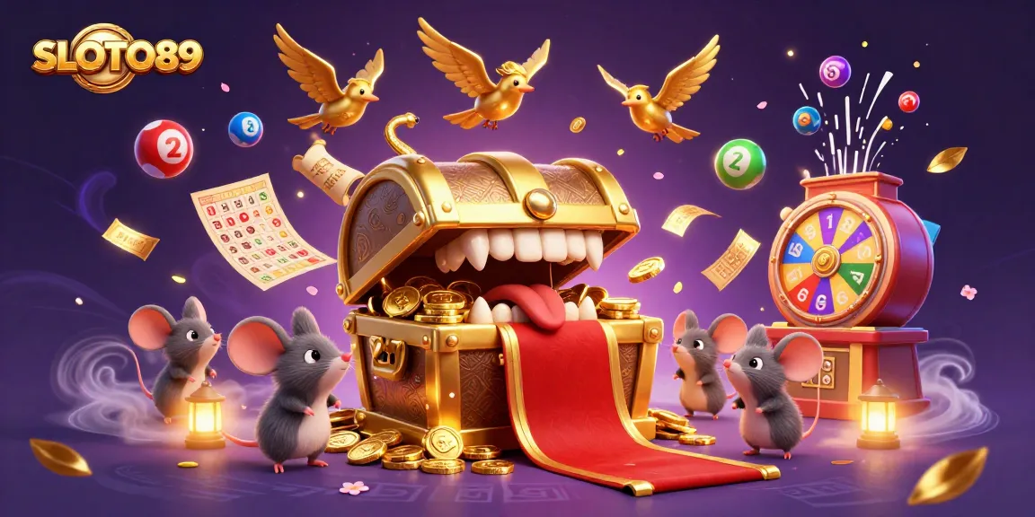 Experience thrilling wins with SLOTO89's vibrant casino scene showcasing enticing slot gameplay.