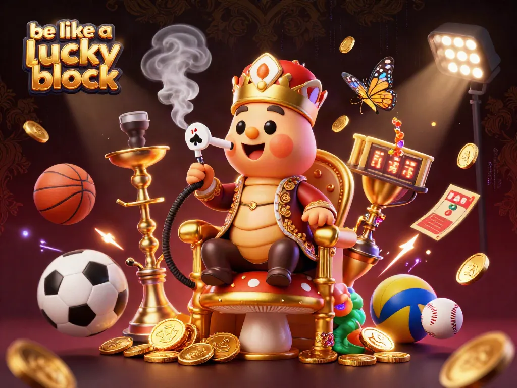 Experience thrilling wins as you play like a lucky block in high-stakes games of chance.