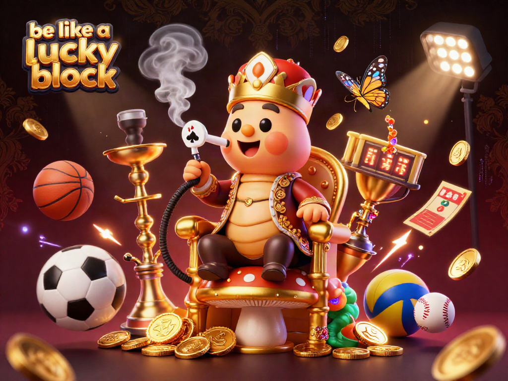 Experience thrilling wins as you play like a lucky block in high-stakes games of chance.