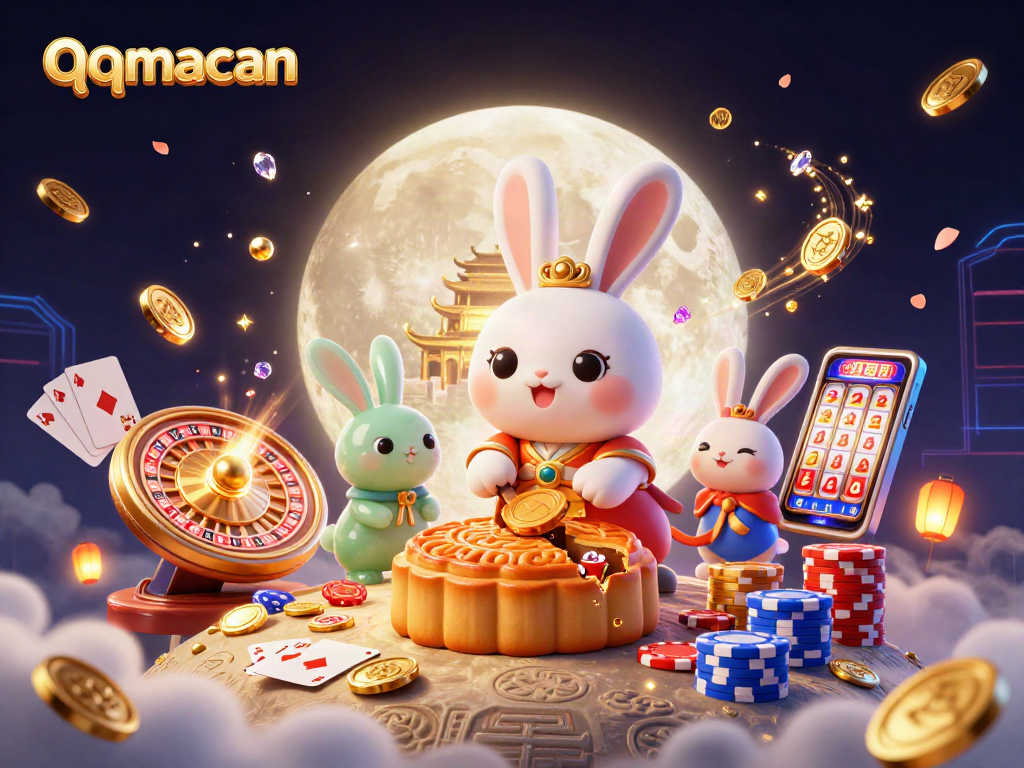 Experience thrilling victories with qqmacan as the moon rabbit reveals poker chip treasures!