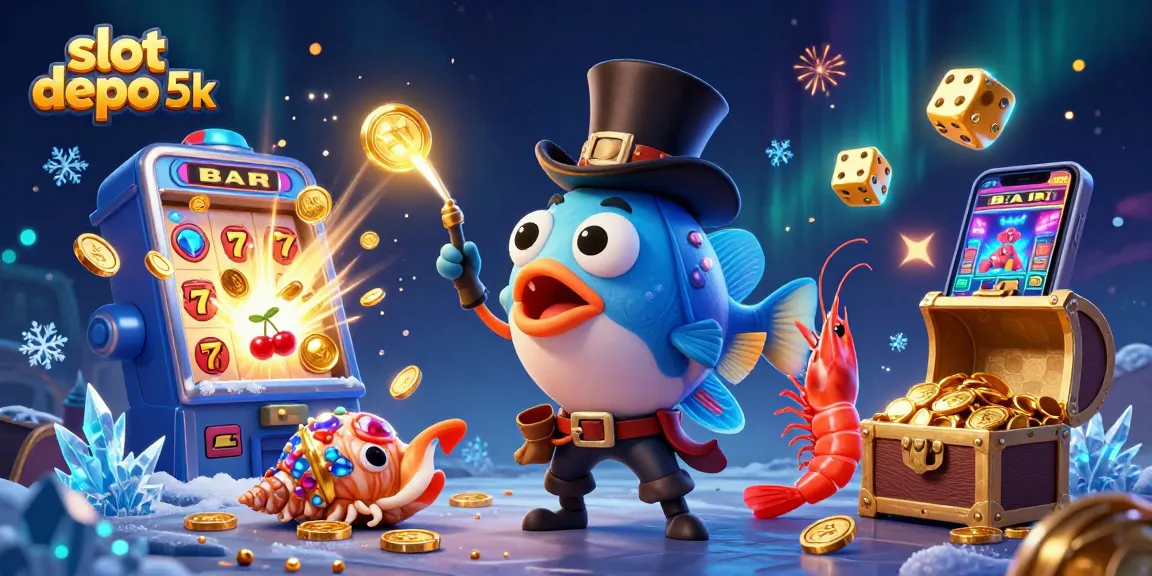 Menangkan jackpot di slot depo 5k dengan deposit rendah, gambar 3D menarik dan penuh aksi