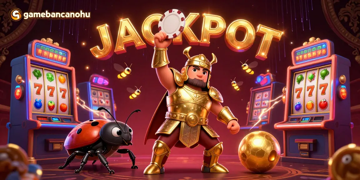 Experience gamebancanohu’s exciting slots scene with vibrant characters and thrilling jackpot action.