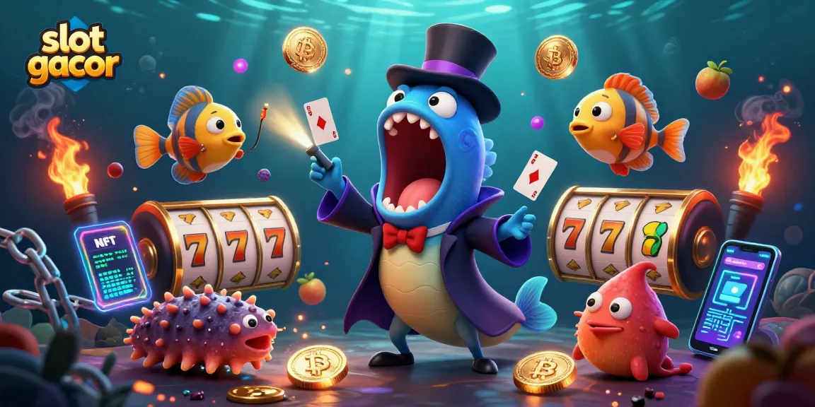 Engage with slot gacor magic through vibrant characters and captivating casino elements.