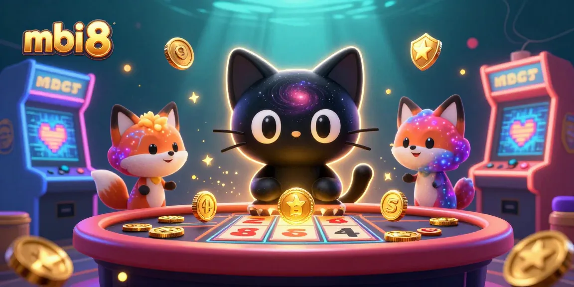 Experience thrilling adventures with mbi 8 at the vibrant cosmic casino, filled with slots and magical creatures.