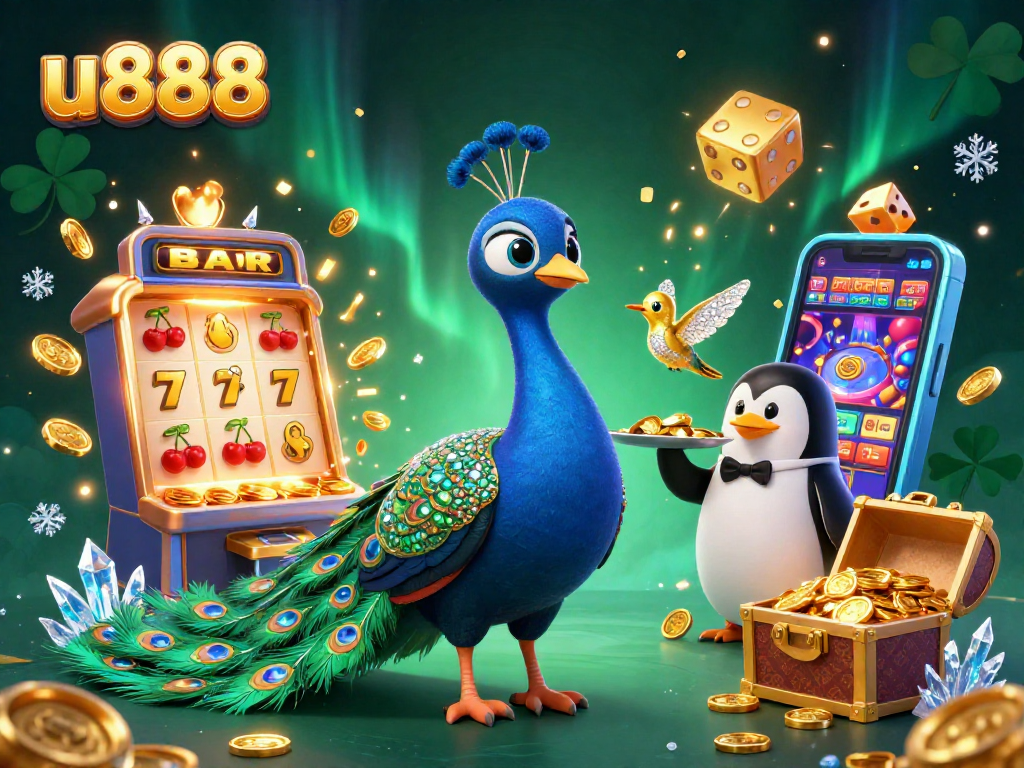 Experience exhilarating gameplay at u888, where jewel-toned characters enhance your casino adventure amidst a vibrant jackpot explosion.