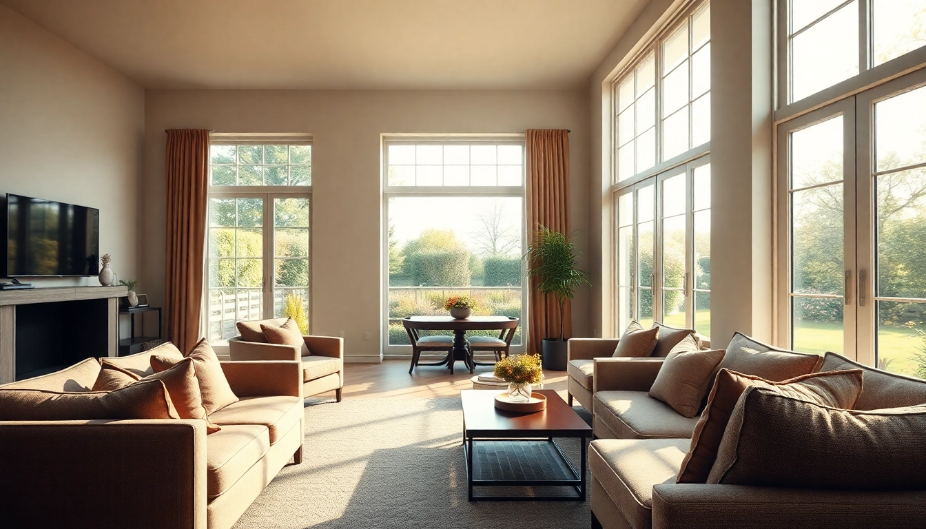 Real Estate Photographer capturing stunning interior visuals of a bright living space.