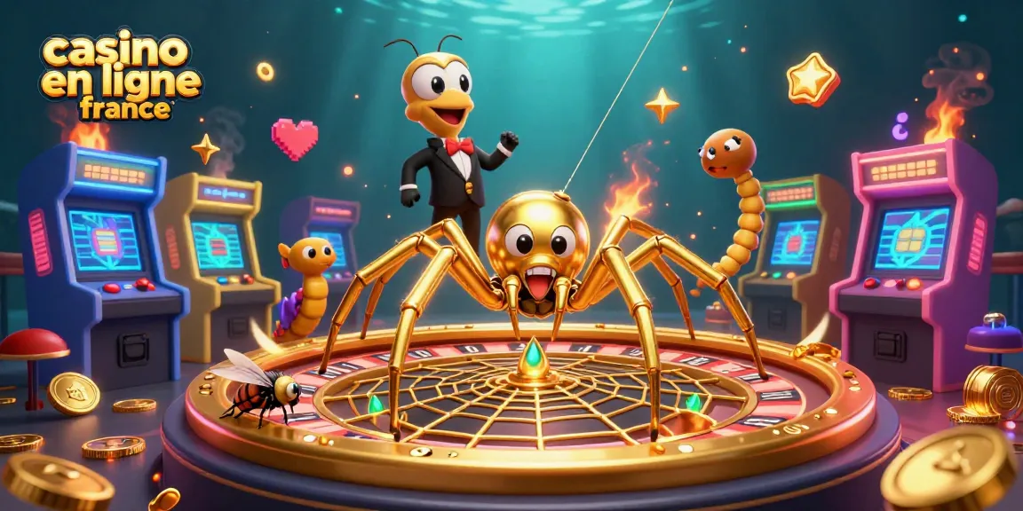 Jouez au casino en ligne France avec une ambiance immersive de jeux colorés et un croupier captivant.